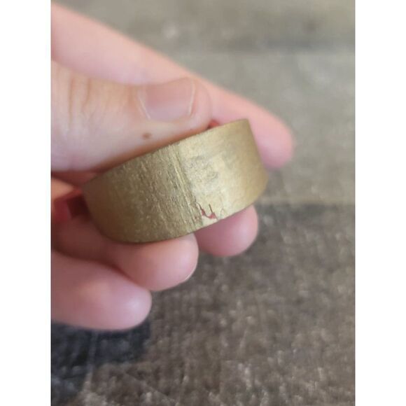 Red wooden rocking horse AS IS ornament Xmas decor - Picture 4 of 4